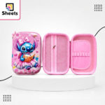 Stitch Wide Hard Shell Pencil Case