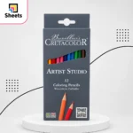 Cretacolor Artist Studio Coloring Pencils – 12 Colors