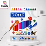DOMS Aqua Water Colour Pens – 24 Colors