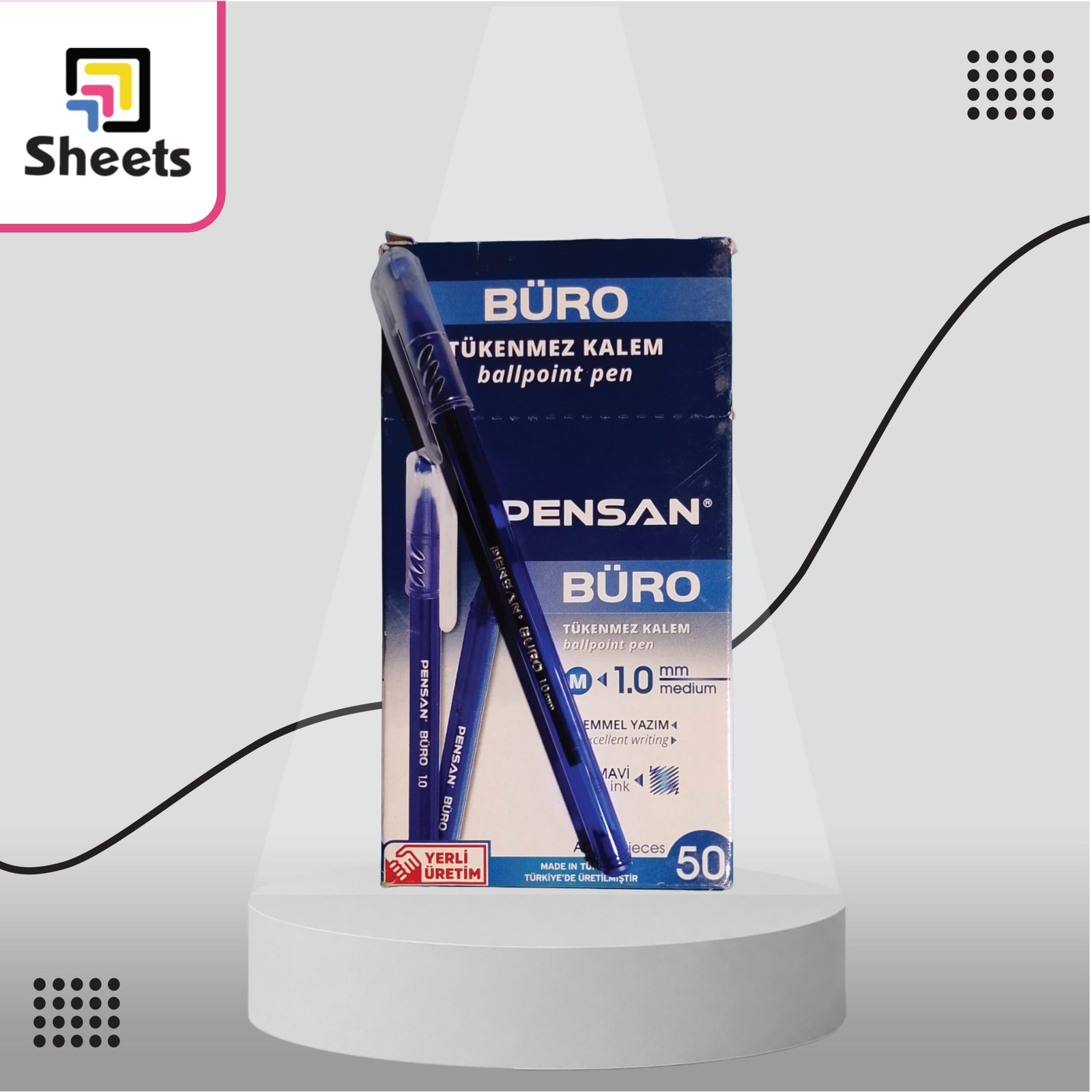 Design Form1_Page_25 Pensan Buro Ballpoint Pen | قلم جاف Pensan Buro - Image 1