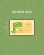 Notebook Labels - 30 Pcs - Image 9