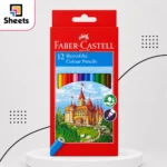 Faber-Castell Coloured Pencils – 12 Colors (Long)
