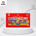 Faber-Castell Wax Crayons – 12 Colors
