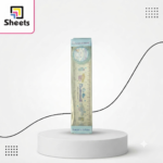 Transparent Ruler with Sharpener – Blue | مسطرة شفافة مع براية – أزرق