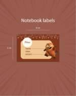 Notebook Labels - 30 Pcs - Image 13