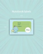 Notebook Labels - 30 Pcs - Image 14