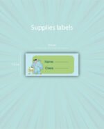 Supplies Labels - 50 Pcs - Image 10