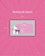 Notebook Labels - 30 Pcs - Image 16