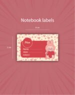Notebook Labels - 30 Pcs - Image 17