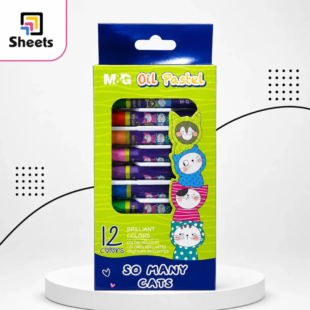 M&G Oil Pastels – 12 Colors