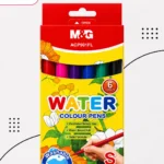 M&G Washable Thin Felt Pens – 6 Colours