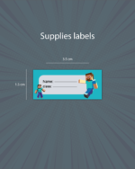 Supplies Labels - 50 Pcs - Image 28