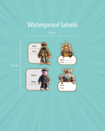 Waterproof Labels - 4 Pcs - Image 33