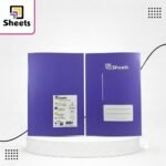 Sheets Double Lined– 40 Sheets A4 (Purple)
