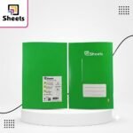 Sheets Lined Notebook – 60 Sheets A4 (Green)