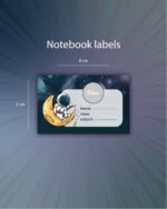 Notebook Labels - 30 Pcs - Image 36