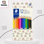 Staedtler Coloured Pencils – 12 Colors