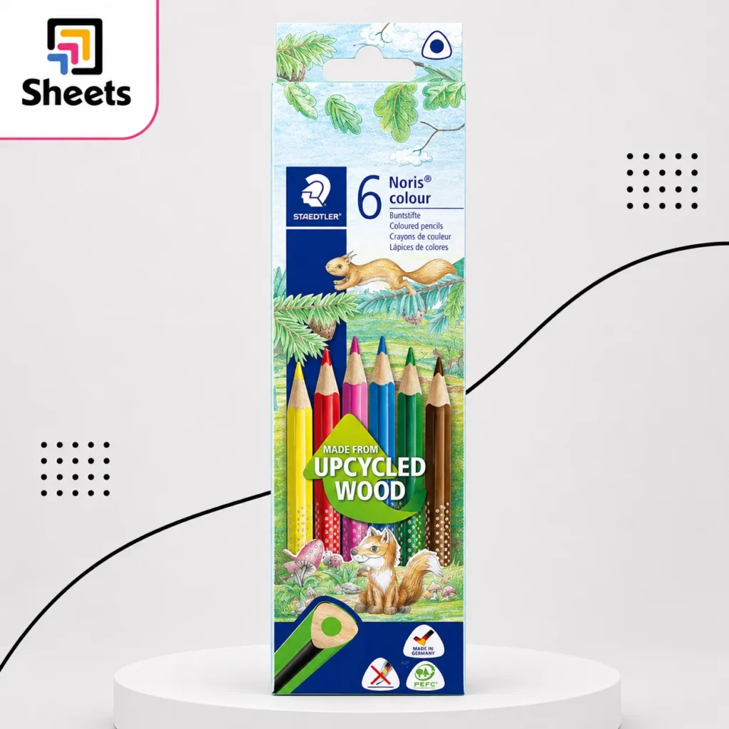 Staedtler Noris Coloured Pencils – 6 Colors