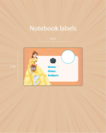 Notebook Labels - 30 Pcs - Image 4