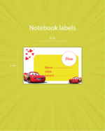 Notebook Labels - 30 Pcs - Image 6