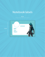 Notebook Labels - 30 Pcs - Image 11