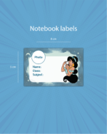 Notebook Labels - 30 Pcs - Image 15