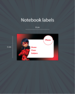 Notebook Labels - 30 Pcs - Image 19
