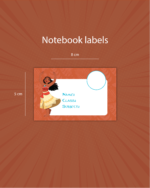 Notebook Labels - 30 Pcs - Image 26