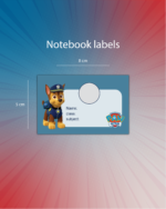 Notebook Labels - 30 Pcs - Image 28