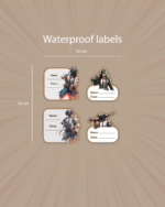 Waterproof Labels - 4 Pcs - Image 30