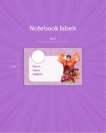Notebook Labels - 30 Pcs - Image 31
