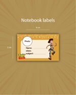 Notebook Labels - 30 Pcs - Image 42
