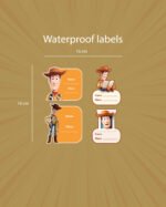 Waterproof Labels - 4 Pcs - Image 42