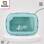 Divided Lunch Box 3-Compartment with Mini Spoon_Tingli