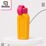 M.DESIGN 650ML Water Bottle with Pink Cover