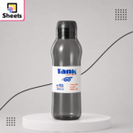 Tank-800ml Hydrate Go Water Bottle– Transparent Black