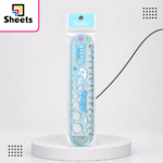 Light Blue Cinnamoroll 15cm Wide Ruler with Circle Templates