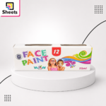 WKW Face Paint 12 Colors Cups | 2 Rows