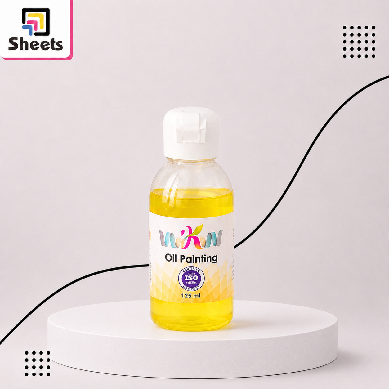 10400 - ( كود 10400 ) - ( القسم ادوات مكتبية ) - ( الصنف Oil painting 125g ) سعر البيع 40 Oil Painting Medium – 125ml - Image 1