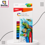 Deli Color Emotion Oil Pastels – 12 Colors