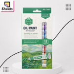 Keep Smiling Oil Paint Set – 12 Colors × 6ml