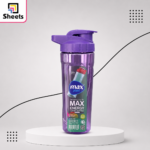Max Energy-800ml Water Bottle– Transparent Purple