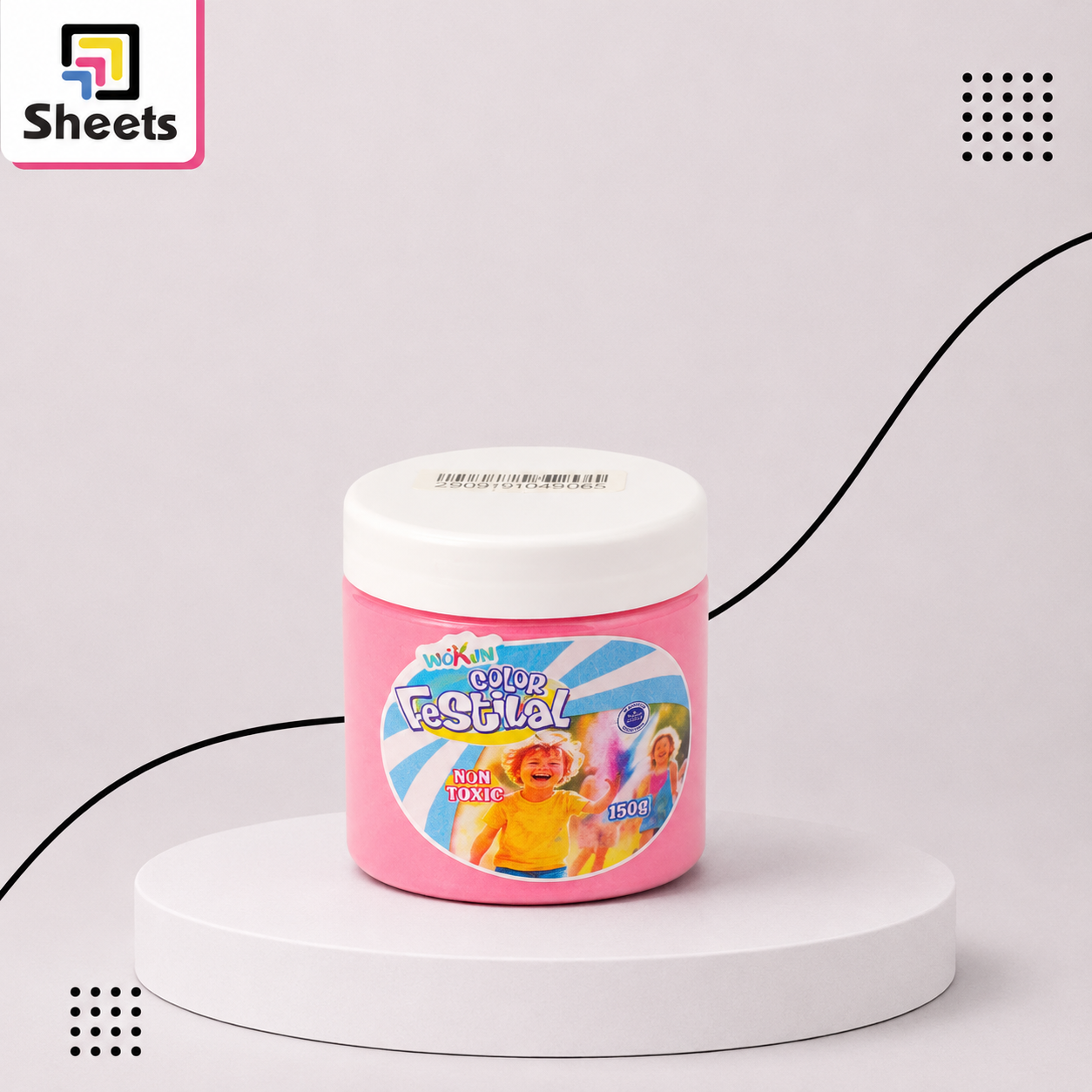 6035 - ( كود 6035 ) - ( القسم ادوات مكتبية ) - ( الصنف WKW - Festival color 150ML ) سعر البيع 50 WKW Festival Color 150ML | Salmon - Image 1
