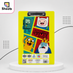 Sema Cartoon Clip Board – Yellow Adventure Time Design