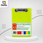 Boran A5 Acrylic Clip board – Light Green
