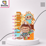 Labubu Orange & Blue Water Divider Notebook
