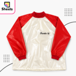 Panda Waterproof Kids Apron – White & Red - Image 2