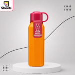 M.Design 800ml Orange & Red Water Bottle