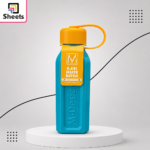 M.Design 650ml Green & Orange Water Bottle