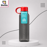 M.Design 800ml Transparent Grey Water Bottle
